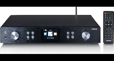 Lenco DIR-250BK - Internet radio met DAB, Bluetooth® en MP3 speler - Zwart