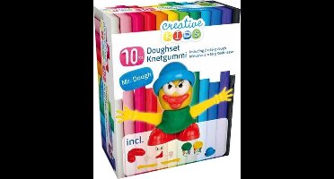Creative Kids Kleiset Mr Dough 10-delig Geel