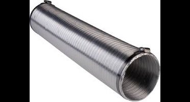 Wallair N51803 Flexibele ventilatiebuis Aluminium (Ø x l) 8 cm x 2.5 m Zilver