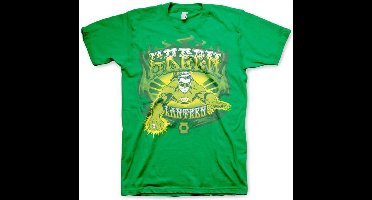 DC Comics Green Lantern Heren Tshirt -XL- Green Fire Groen
