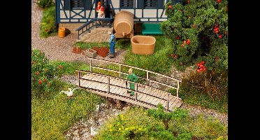Faller - Small wooden bridge - FA180301 - modelbouwsets, hobbybouwspeelgoed voor kinderen, modelverf en accessoires