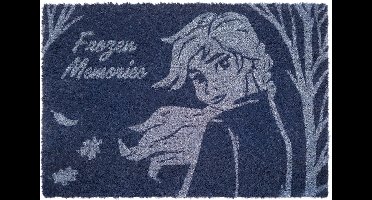 Grupo Erik Deurmat Frozen 40 X 60 Cm Pvc/kokosvezel Blauw