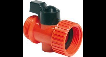 Talen Tools - Afsluitkraan - Tuinslangsplitter - 3/4 inch - PVC