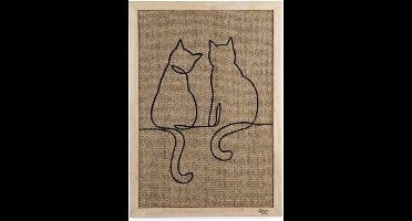 Designed by Lotte Poezels - Krabplank - Hout - 50x70x2 cm