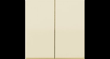 Jung AS591-5 Knop Inzetstuk 1-voudig Crème-wit