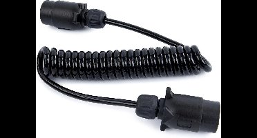 HBM 2,5 Meter Verlengkabel, Snoer Met Stekker Voor Aanhangwagen 7 Polig