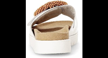 Gabor -Dames - wit - slippers & muiltjes - maat 38