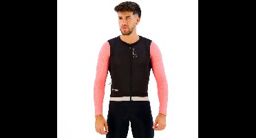 Castelli Corretto Trui Met Lange Mouwen Zwart,Roze XL Man