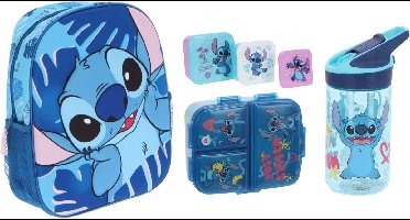 Lilo & Stitch school set; rugzak en lunchset