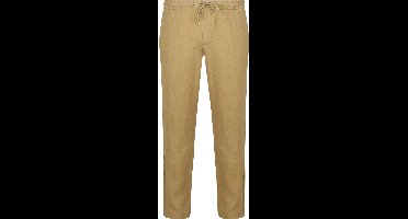 Suitable Linnen Beach Chino broek Beige - Mannen broeken