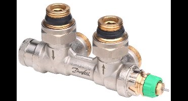 Danfoss dyn, VHS-DV voeler rechts hoek, ventielinzet in VL voor radiatoren met 1/2'', 013G7877