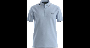 Boss Heren Polo Blauw 50559365/460 Pl Goc Birdie Paule