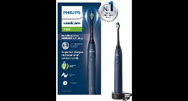 Philips Sonicare 5300 – Elektrische Tandenborstel – Blauw – 1 opzetborstel – HX7103/01