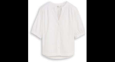 Tom Tailor - Blouse van katoen - Maat 34 - White