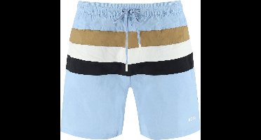 HUGO BOSS Louis swim shorts - heren zwembroek - lichtblauw gestreept
