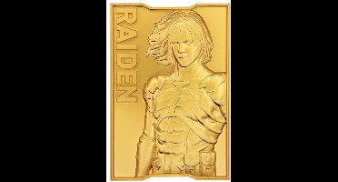 Metal Gear Solid 2 Ingot Raiden 24k Gold Plated Limited Edition
