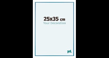 Your Decoration - Puzzellijst 25x35 cm - Staal Blauw - Puzzellijst 500-1000 stukjes - Aluminium Fotolijst - Kent