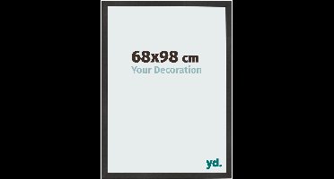 Your Decoration - Fotolijst 68x98 cm - MDF - Zwart Mat - Bologna