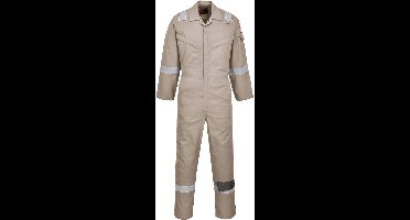 Portwest Super Lichtgewicht Antistatische Overall 210gm FR21 - Khaki - XXXL