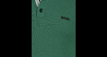 Hugo Boss polo lange mouw groen