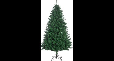 Kunstkerstboom – Kunstboom – Kerstboom – Faux Spar – Kerstversiering – 180 cm Hoog – 1000 Takken – Met Metalen Standaard – Voor Binnengebruik