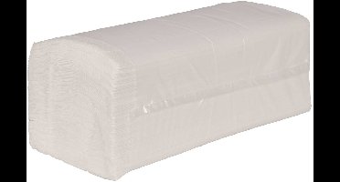 MAUL Gevouwen papieren handdoek 2 laags Pulp 3000 vellen 24 x 22 cm wit