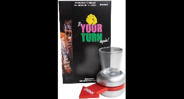 Drankspel Shot Spinner 10 Cm Rood - Amscan