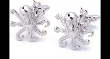 Manchetknopen - Octopus Inktvis Tentakels Vis Zee Oceaan