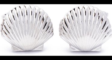 Manchetknopen - Schelp Sint Jacobsschelp Schelpen