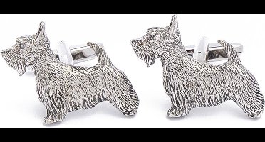 Manchetknopen - Honden Schotse Terrier Scottie UK Made