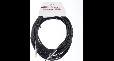 Gitaarkabels - MUSIC STORE Instrument Cable Silent 10m (Black)