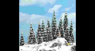 Busch - 20 Schneetannen H0 (Bu6466) - modelbouwsets, hobbybouwspeelgoed voor kinderen, modelverf en accessoires