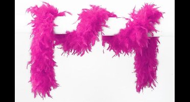 Boa neon roze 65gr en 180cm lang