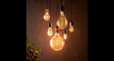 Philips LED Giant Spiraal Goud - 40 W - E27 - Dimbaar extra warmwit licht