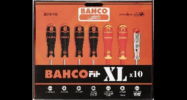 Bahco B219.110 BahcoFit XL 10-delige Schroevendraaierset