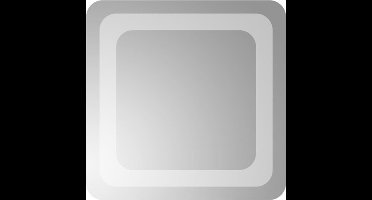 vidaXL - Badkamerspiegel - LED - 30x30 - cm