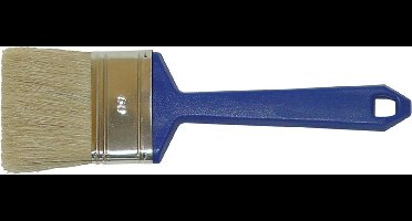 Wegwerpkwast 2001 plat 30mm wit haar