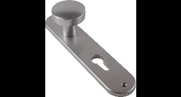 Ami Knoplangschild - diameter knop 50mm - ovaal - 200x43x7mm - SLG 56 - aluminium F-1