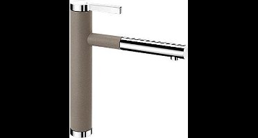 blanco Keukenspoelbak Keukenkraan Blanco Linee S tartufo / chroom 518446