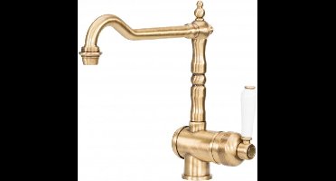 Boretti AREZZO keukenkraan Oud Messing