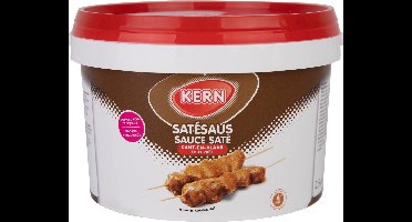 Kern Satésaus kant en klaar - voor kip, frites of Oosterse maaltijd - 2,5 kilogram