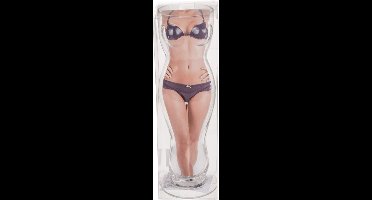 Bierglas Vrouw - Halve liter glas - 500ml - Grappige glazen - Grappig verjaardagscadeau