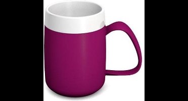 Conische Warmhoudbeker met Handvat - Paars