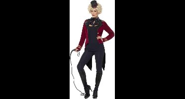 Rode circus slipjas vrouw - Maat S