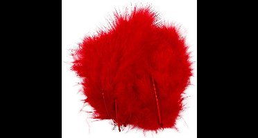 Creotime Kalkoenveren 5-12 Cm Rood 15 Stuks