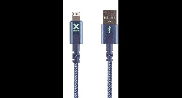 Xtorm USB naar Lightning Kabel - High-speed opladen - 1 meter - Blauw