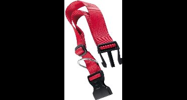 Ferplast Halsband Honden Club 56 Cm Nylon Rood/zwart