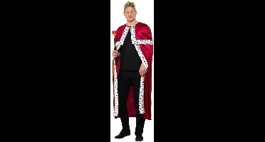 Smiffys Cape -S/M- Royal Cloak Rood