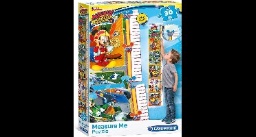 Clementoni Puzzel Meetlat Mickey Roadster Racers 30 Stukjes