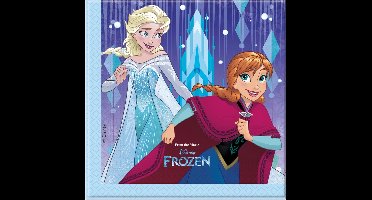 Folat - Servetten Frozen Snowflakes 33x33cm/2